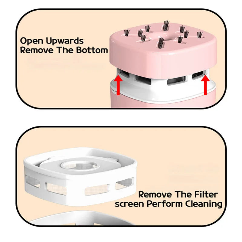 Wireless Desktop Mini Vacuum Cleaner - Handheld Keyboard