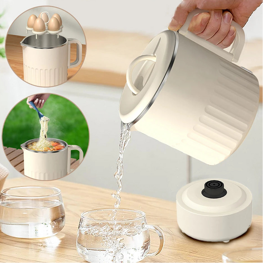 Mini Folding Electric Kettle 1000ML Portable Water Heater