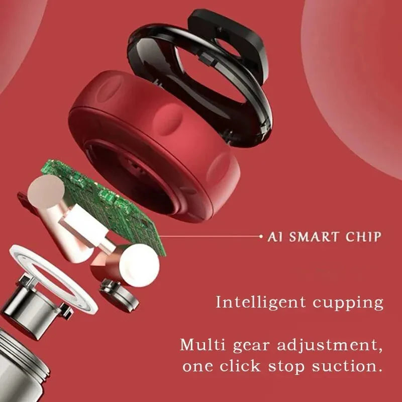 Intelligent vacuum cupping massager - Heating and body gua sha