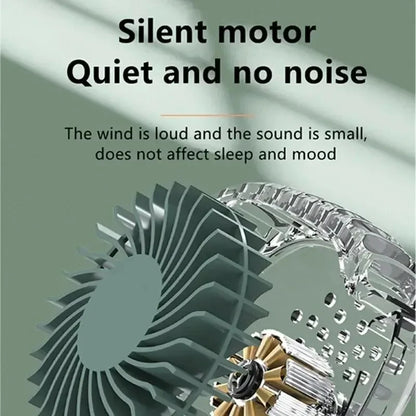 New Mini Portable Fan Portable Rechargeable Bladeless Turbo