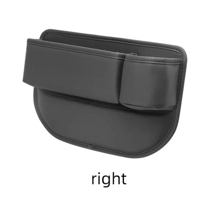 Universal Car Seat Gap Organizer Storage Box Multifunction Leather